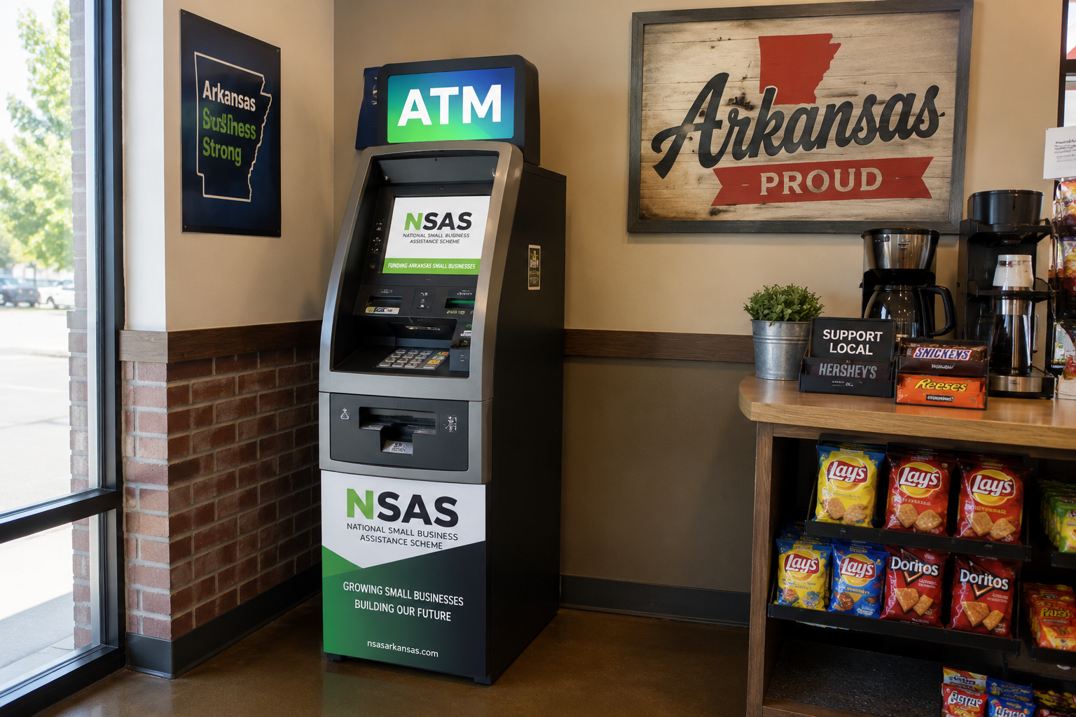 ATM business opportunity Arkansas