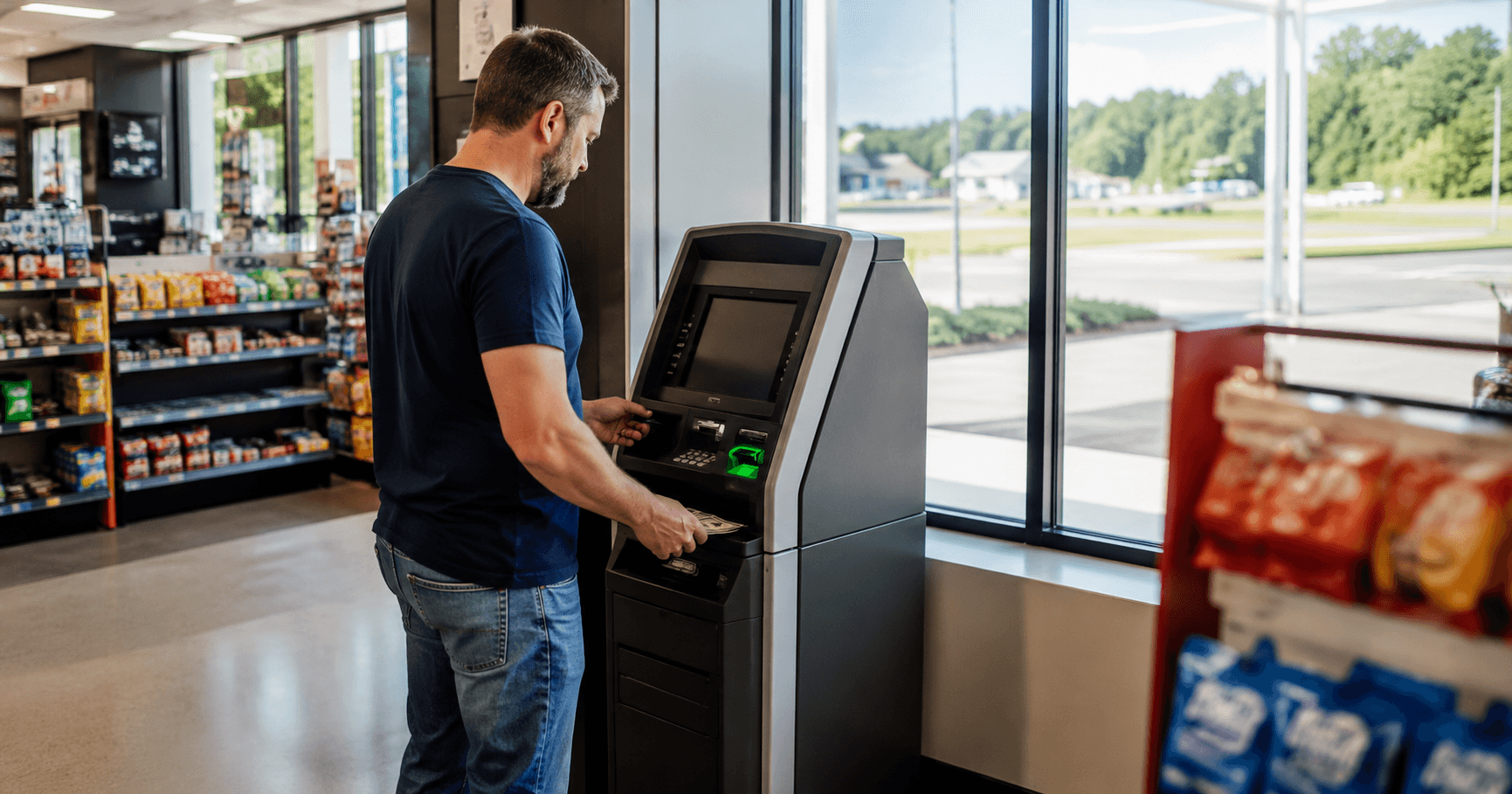 Free ATM Alma AR placement at an I-40 corridor business