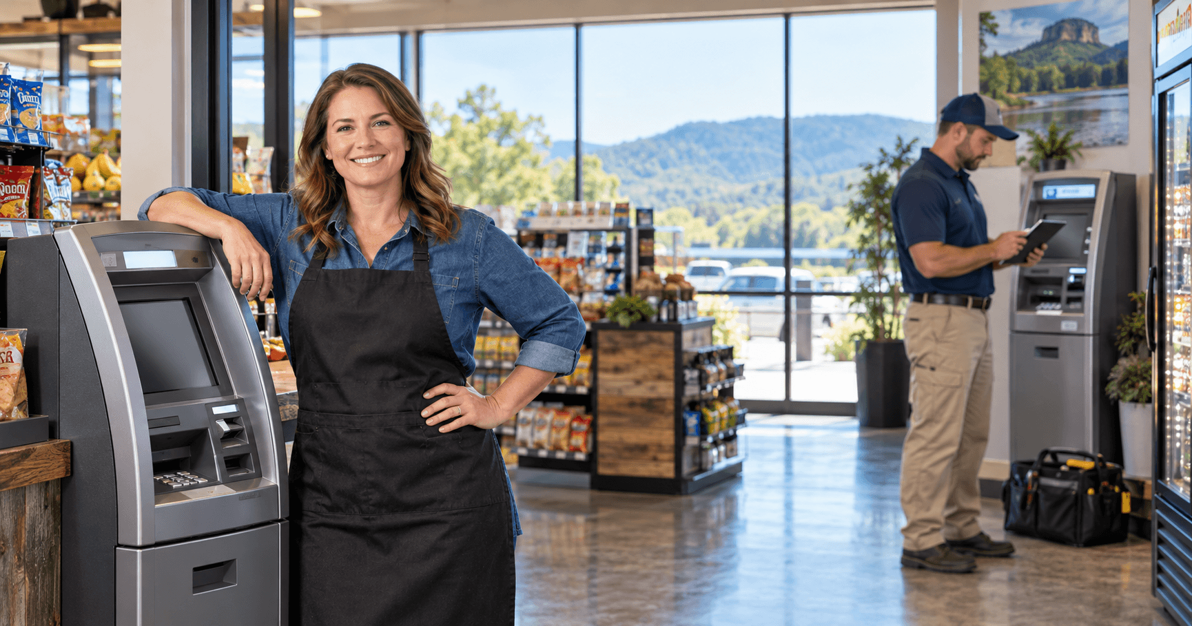 Arkansas business owner and ATM operator with managed ATM equipment